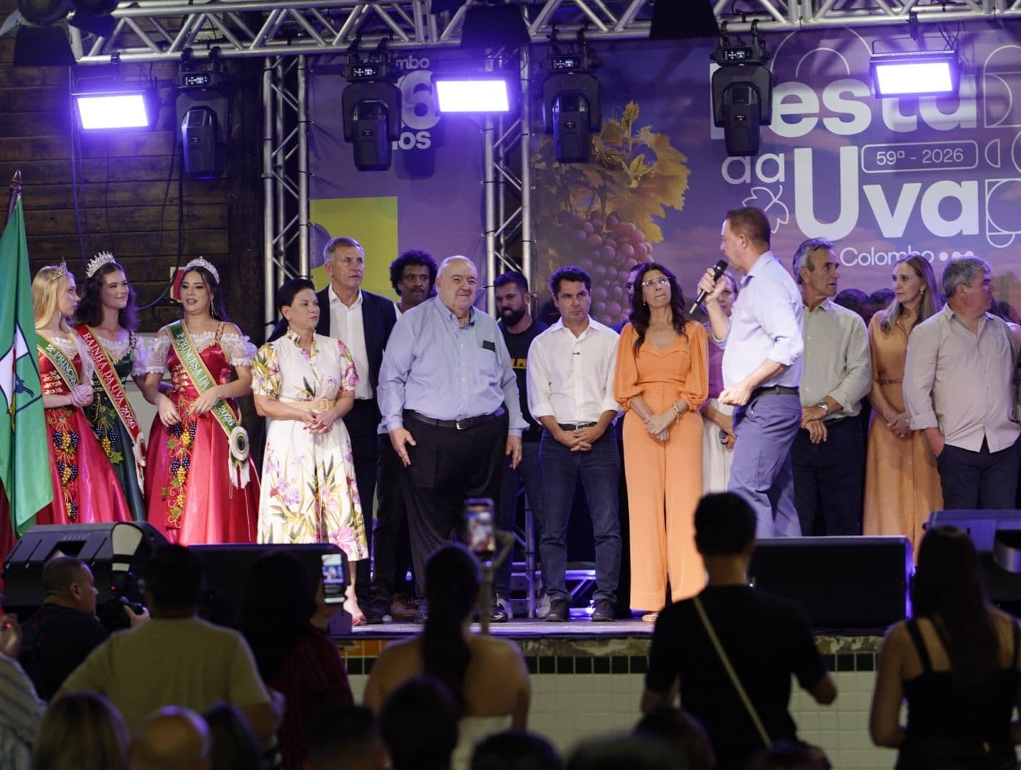 Tradição e identidade marcam a abertura da 59ª Festa da Uva